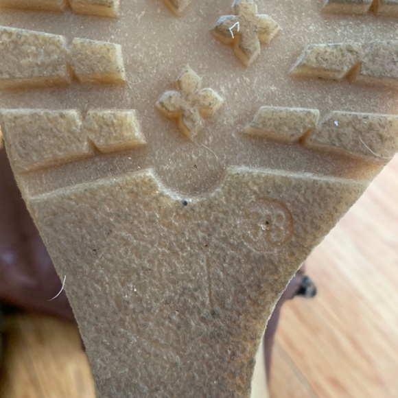 Knee high leather Aldo wedge boots - Picture 4 of 12